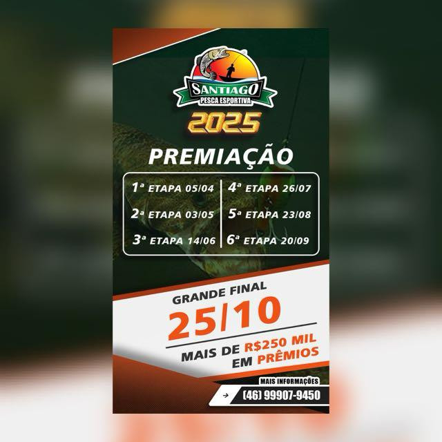 6ª Etapa do Campeonato de Pesca Esportiva